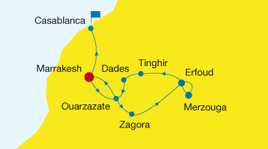 TOUR SUD E KASBAH IN HOTEL