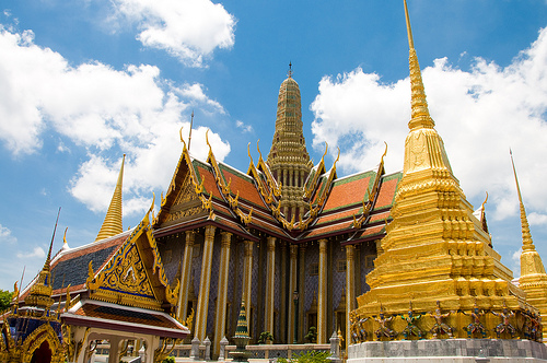 Bangkok, il palazzo reale e il Wat Phra Kaew