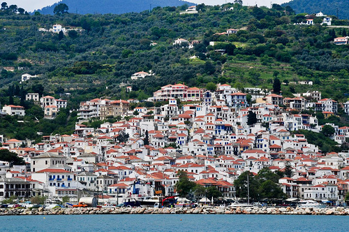 Grecia: le città dell'isola di Skopelos